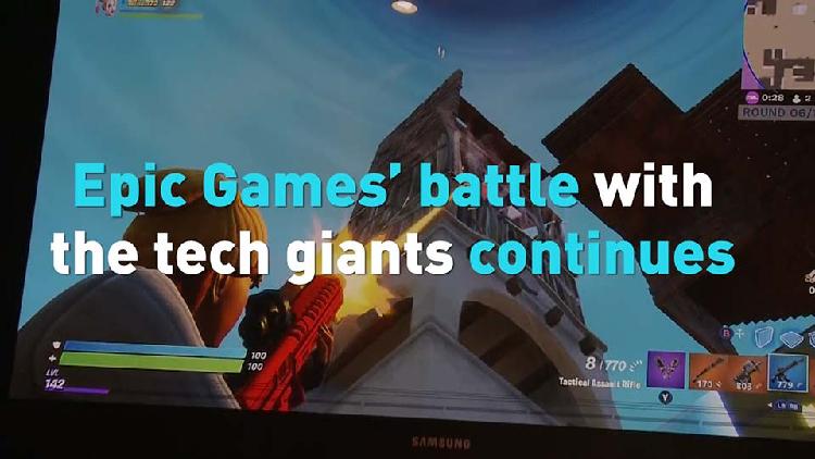 Epic Games' battle with the tech giants continues - CGTN