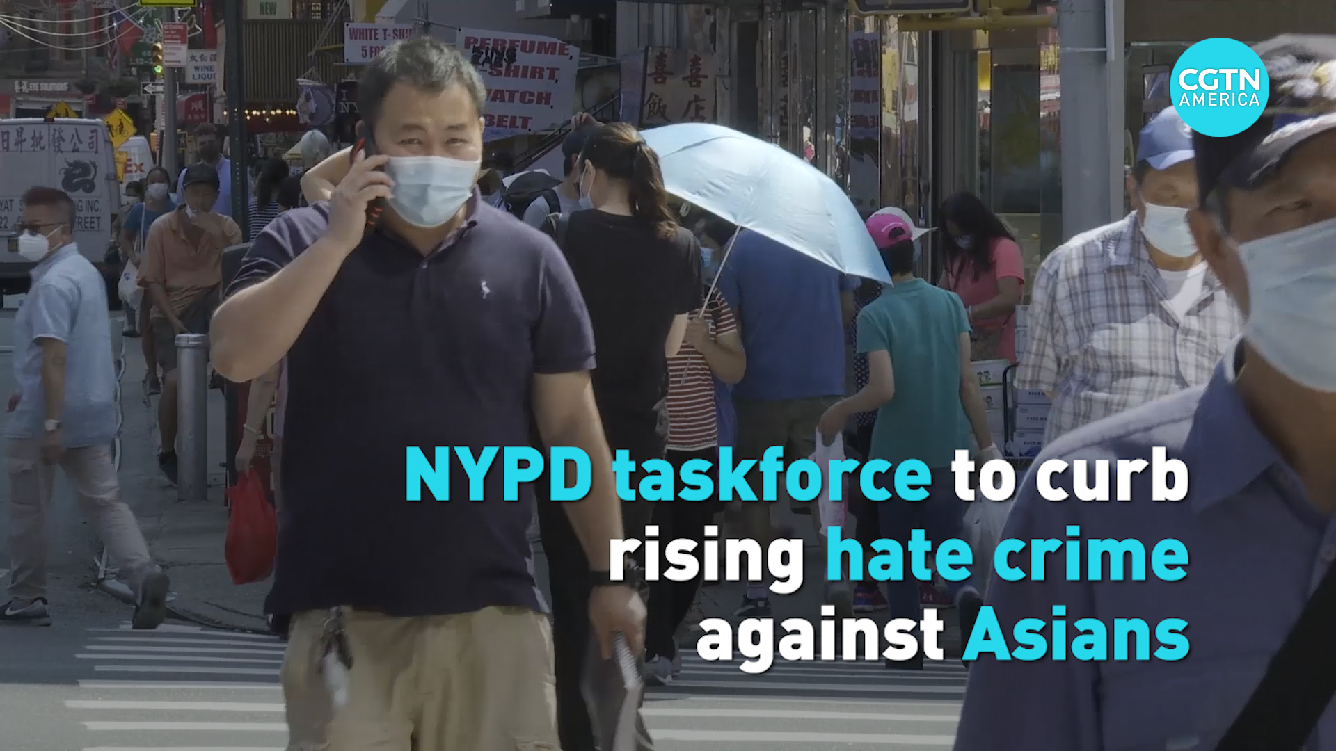 Nypd Creates A Task Force To Fight Rising Hate Crime Against Asians Cgtn 8381