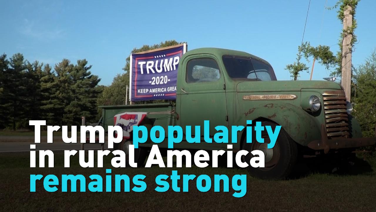 Trump S Popularity In Rural America Remains Strong Cgtn