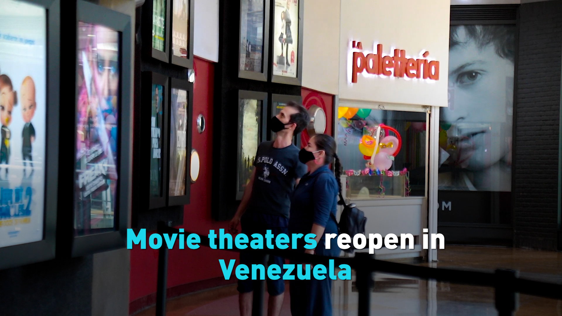 Movie theaters reopen in Venezuela - CGTN