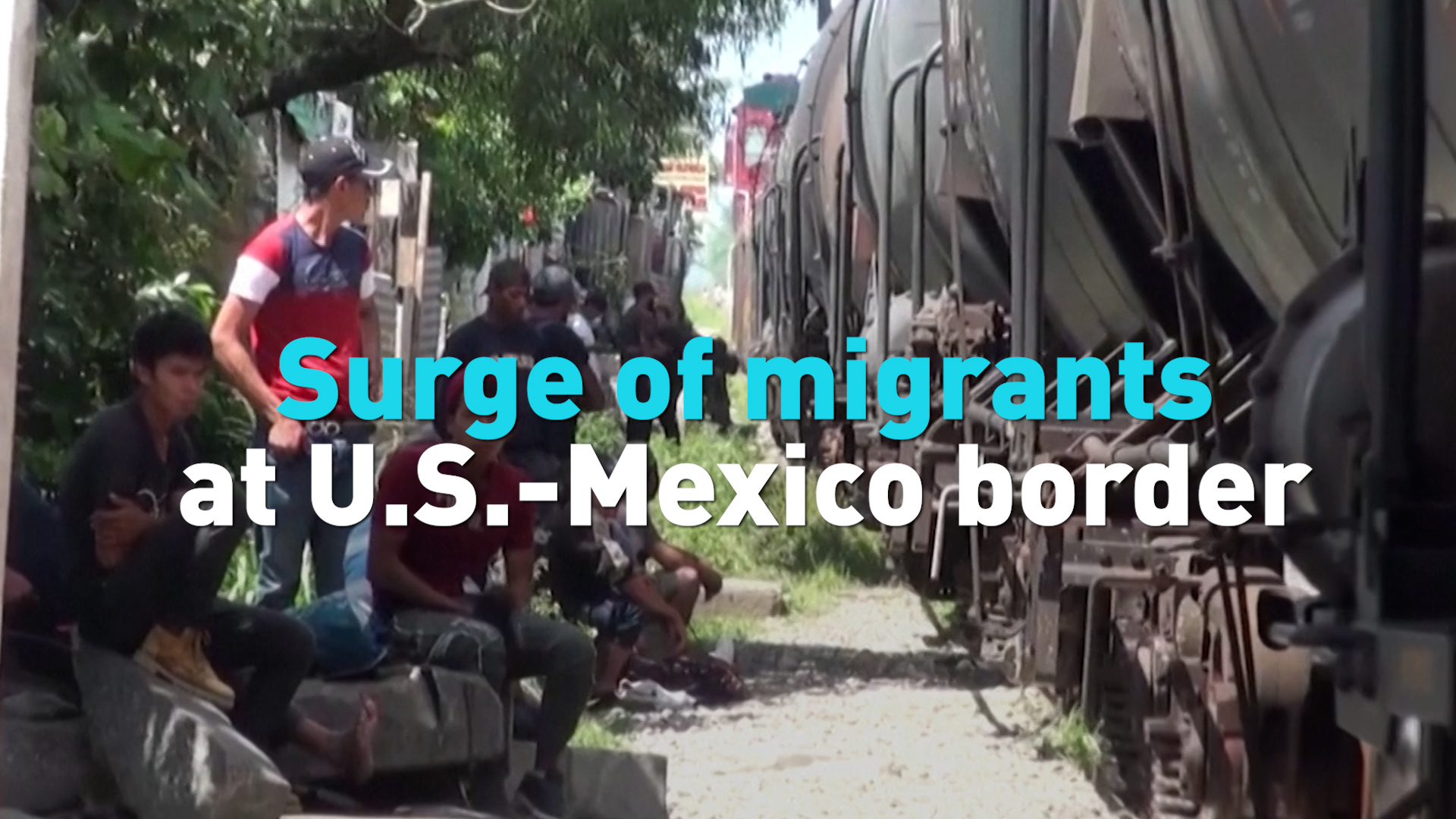 U.S. sees major surge in migrants at southern border CGTN