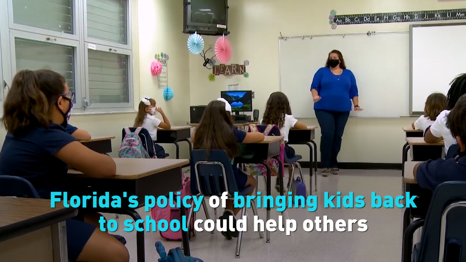 Florida's policy of bringing kids back to school could help others CGTN