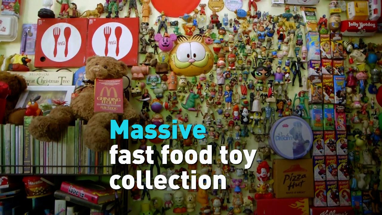 World Fast Toy Guinness World Record holder collects 20,000 fast food toys - CGTN