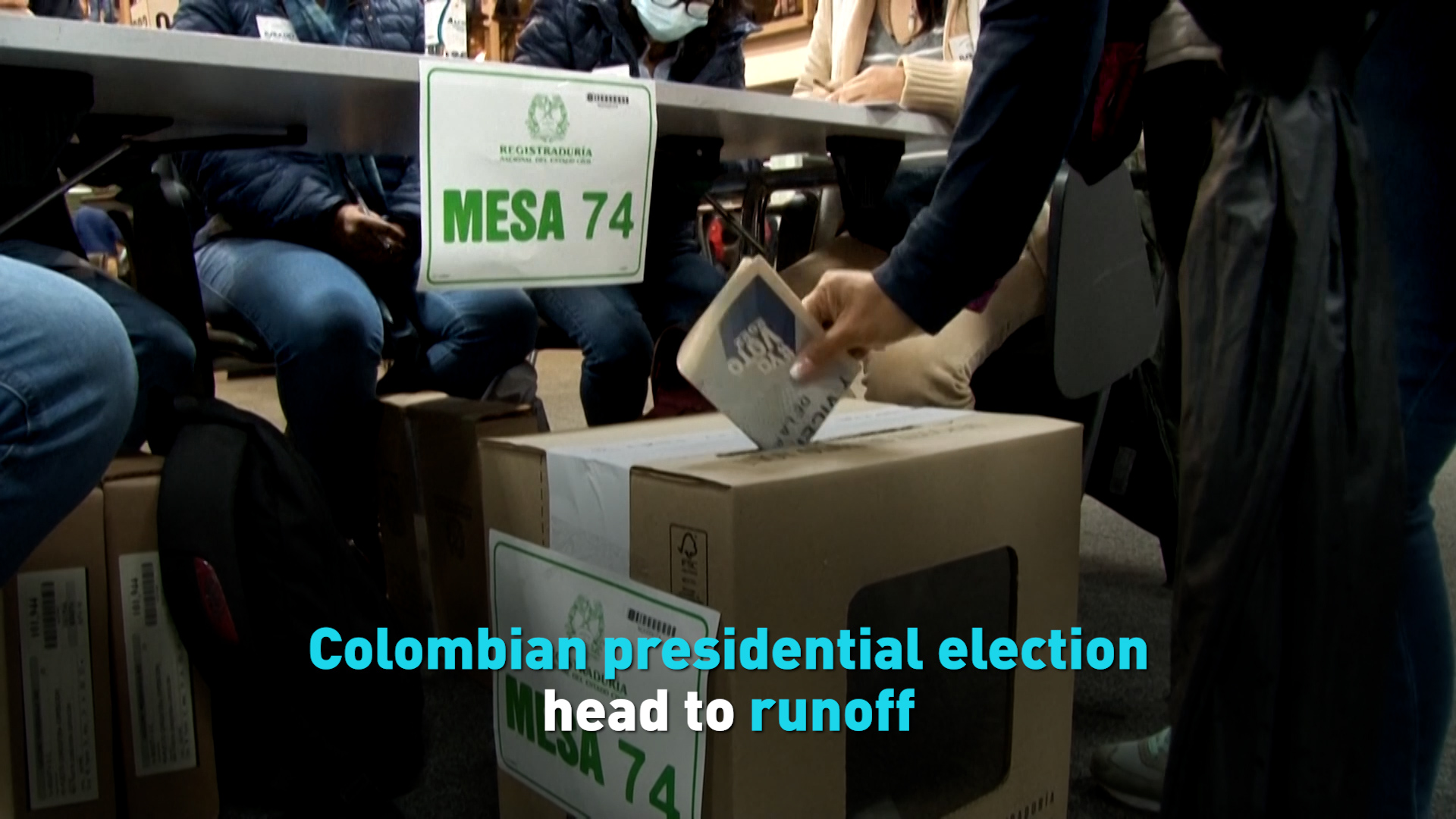 Colombian presidential election head to runoff CGTN