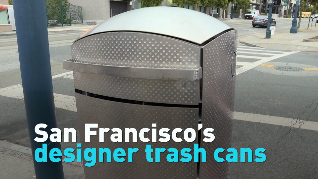 New trash can design sees mixed reviews in San Francisco CGTN