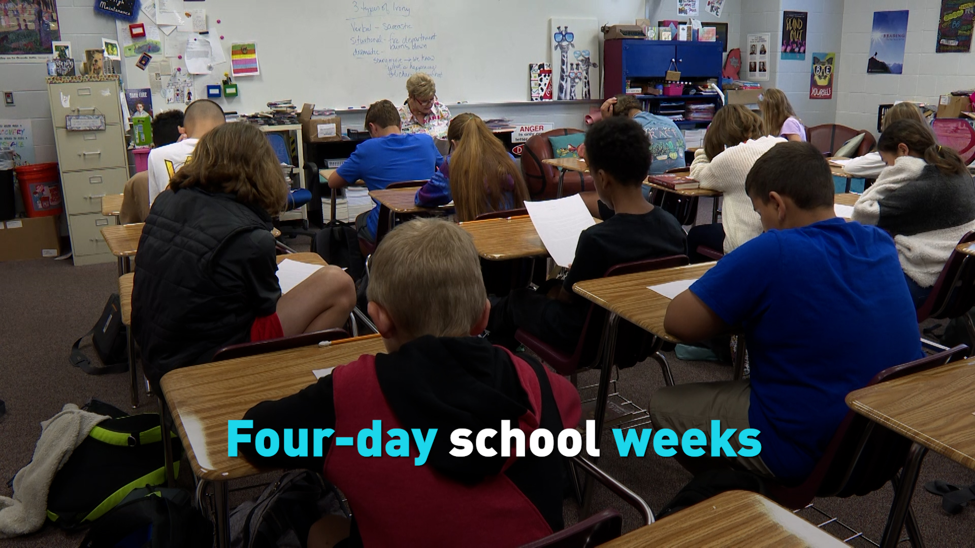 Fourday school weeks CGTN