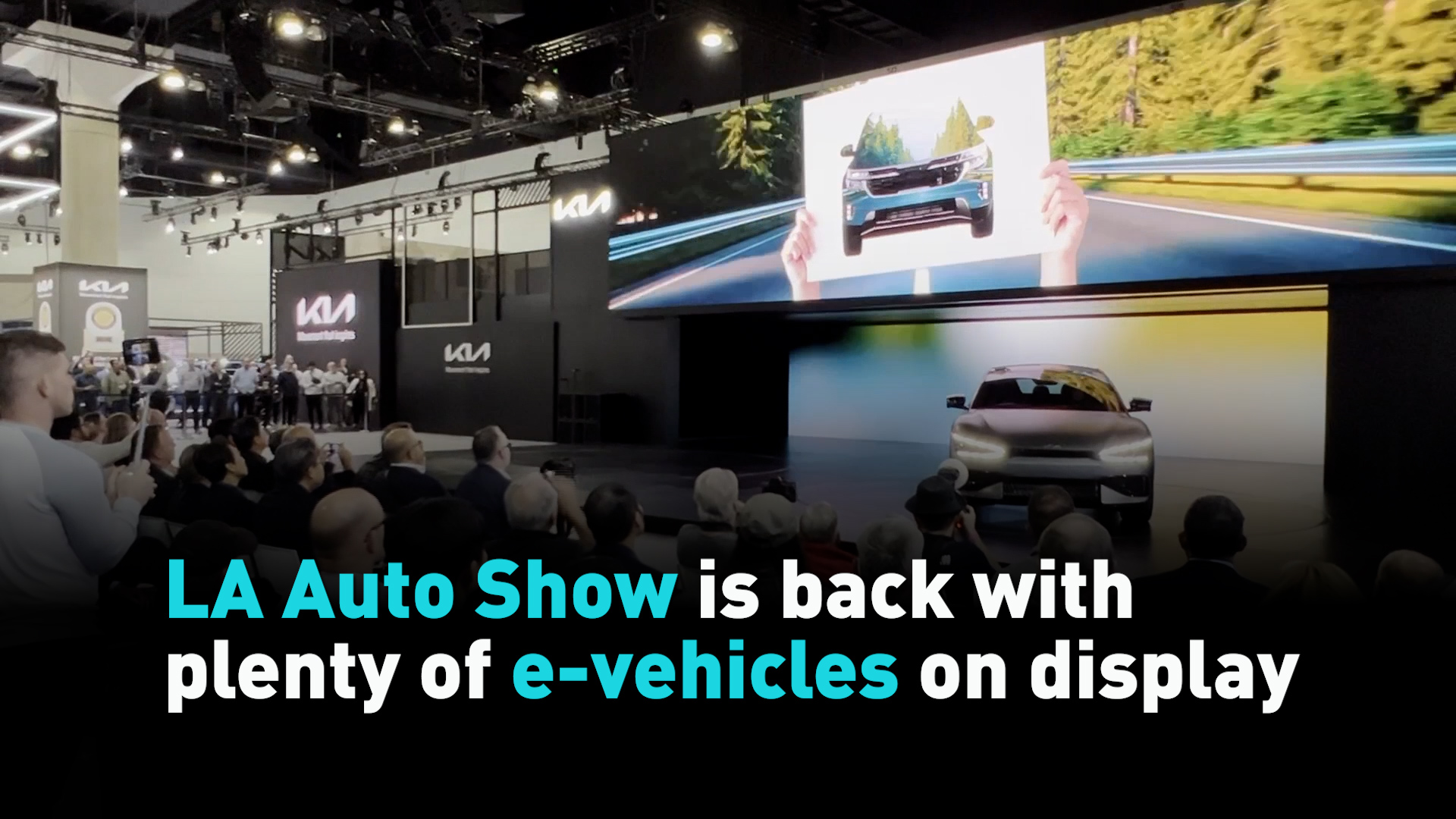 LA Auto Show is back with plenty of evehicles on display CGTN