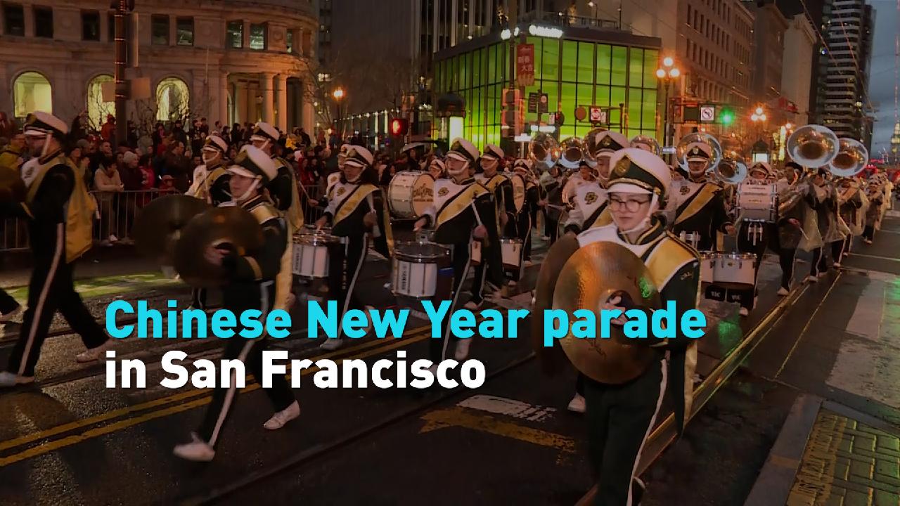 Chinese New Year parade in San Francisco CGTN