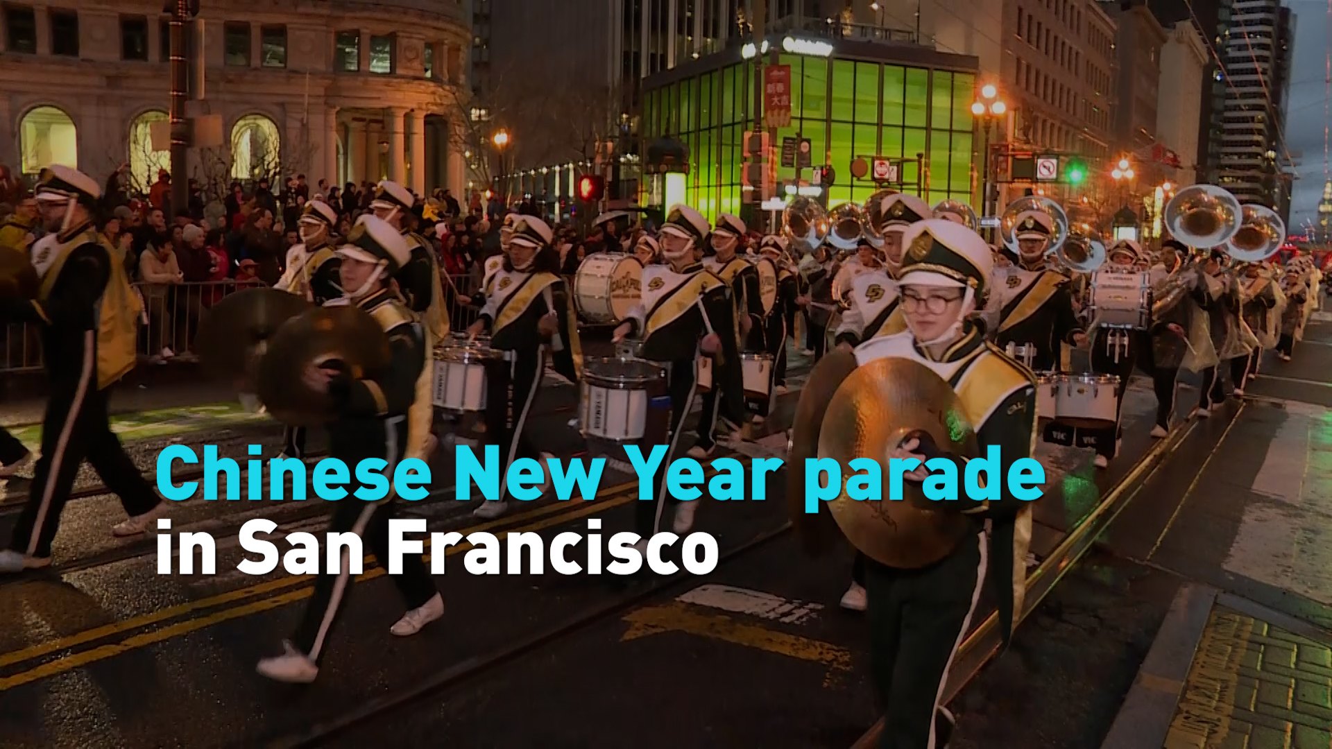 Chinese New Year parade in San Francisco CGTN