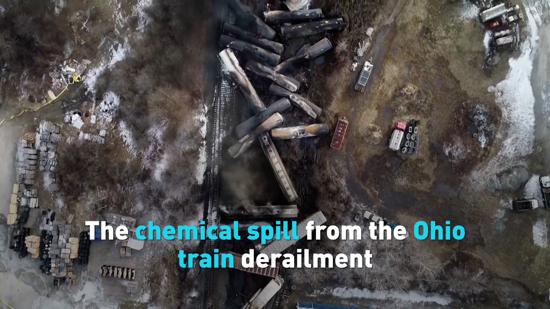 The Latest From The Ohio Toxic Train Derailment Cgtn