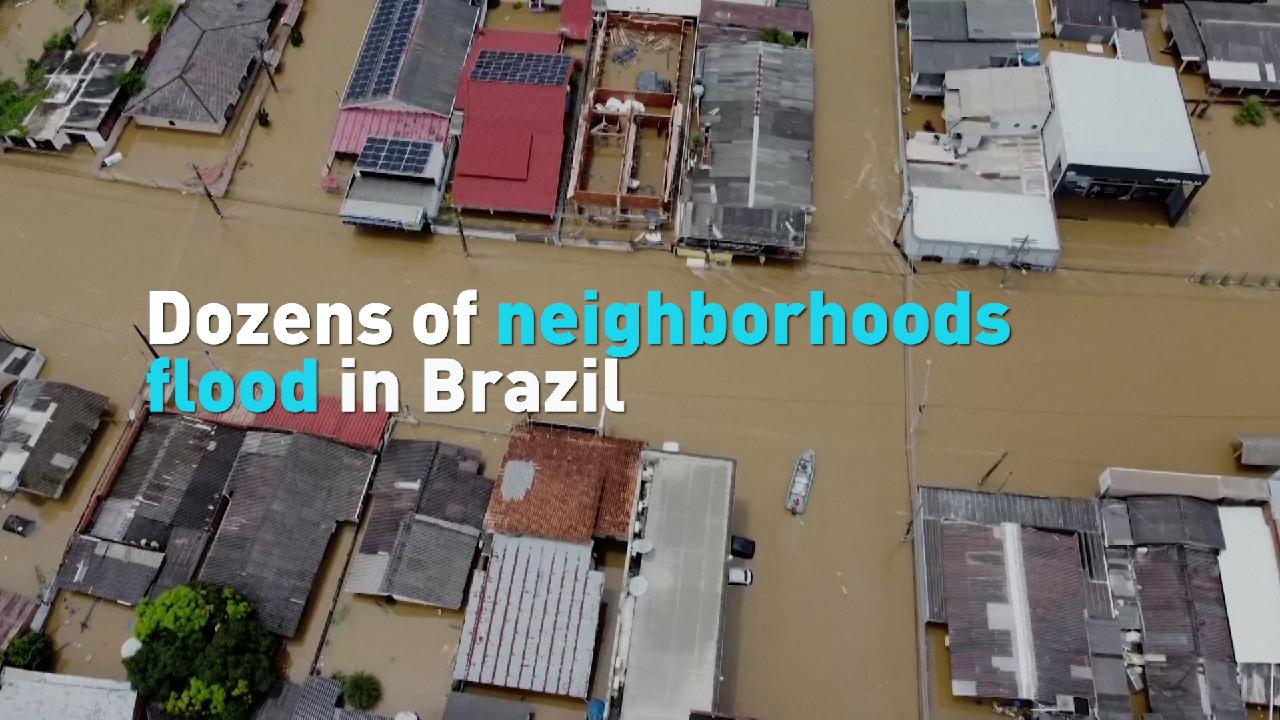 Dozens Of Neighborhoods Flood In Brazil CGTN   Cbbf97b8e53b4ffba6684a3517690871 1280 