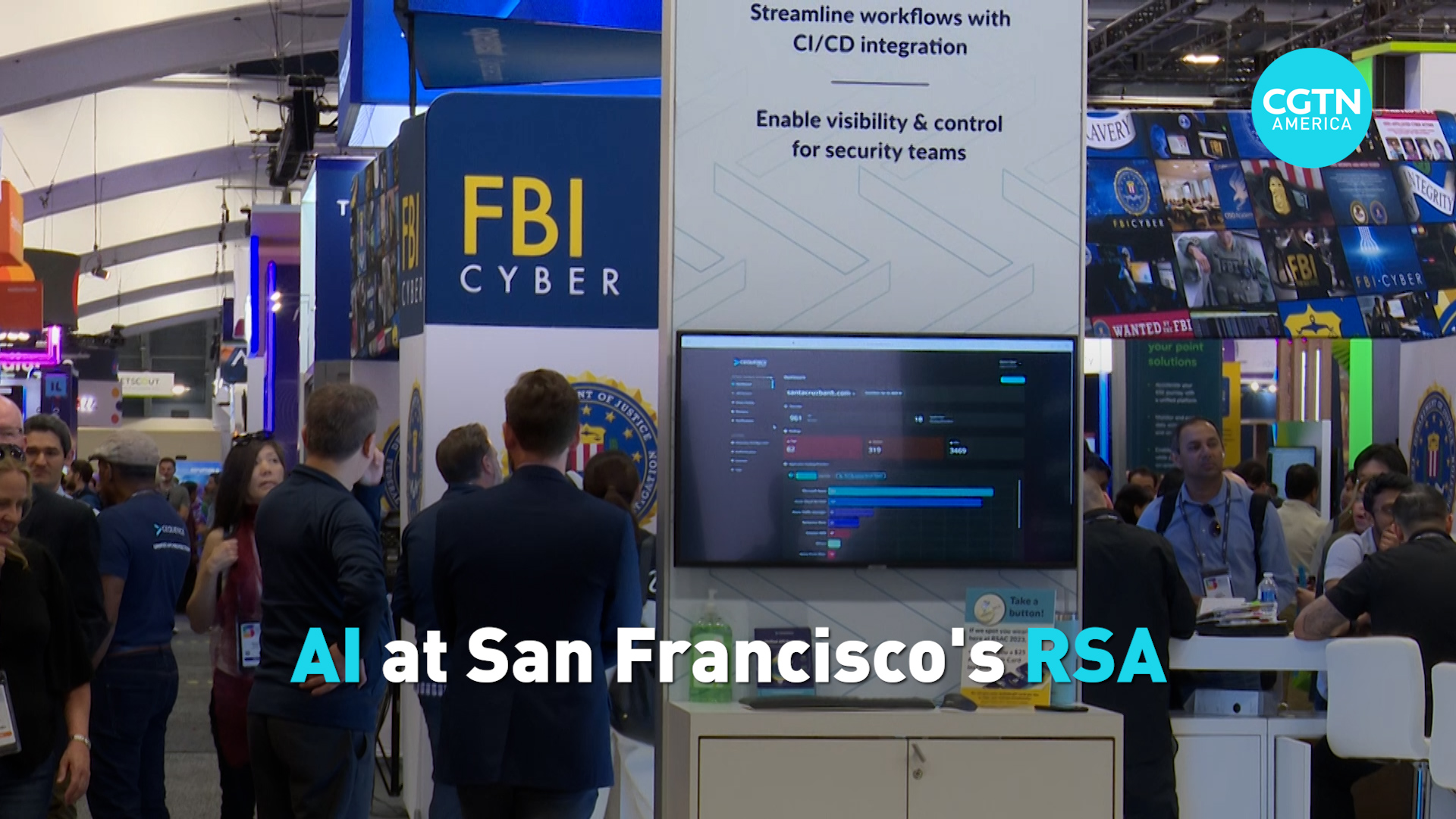 AI at San Francisco's RSA Conference CGTN