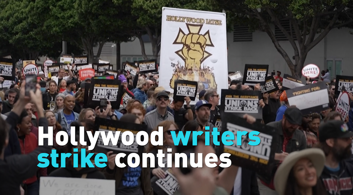 Hollywood writers strike continues CGTN