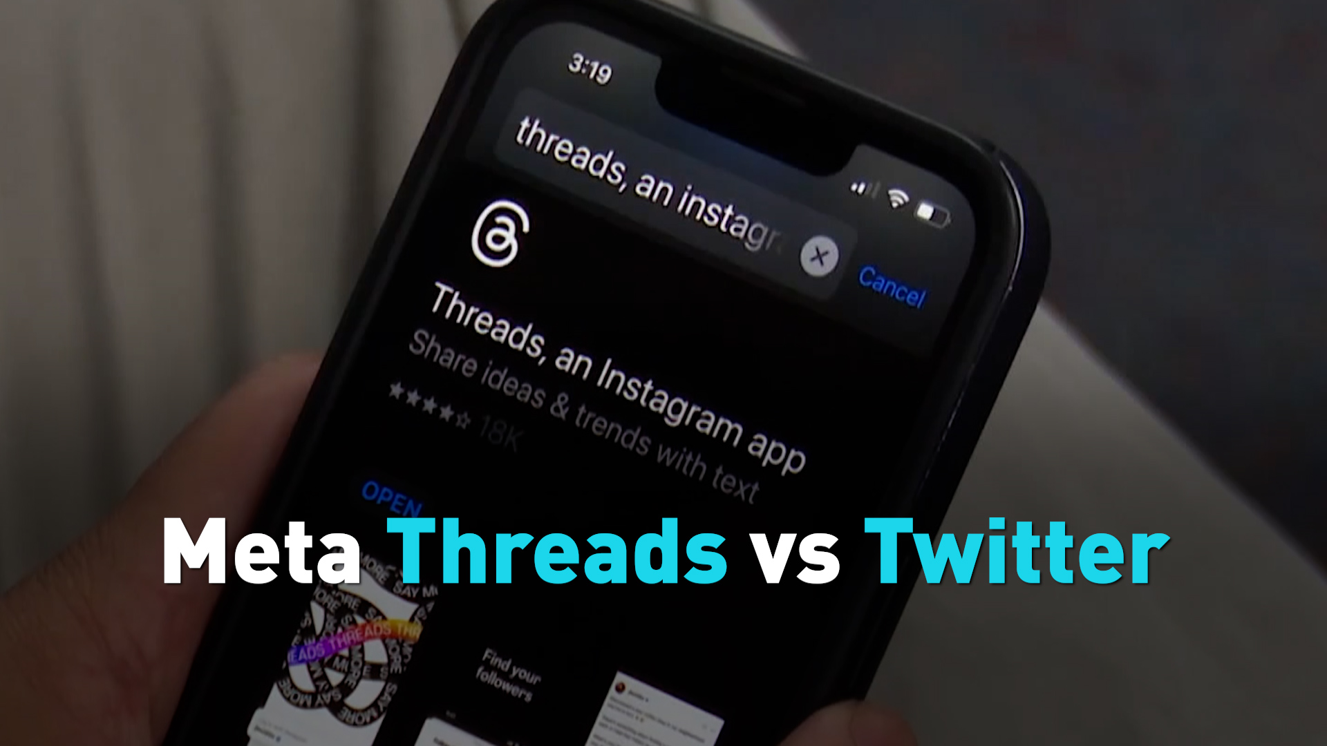 Meta Threads Vs Twitter Cgtn