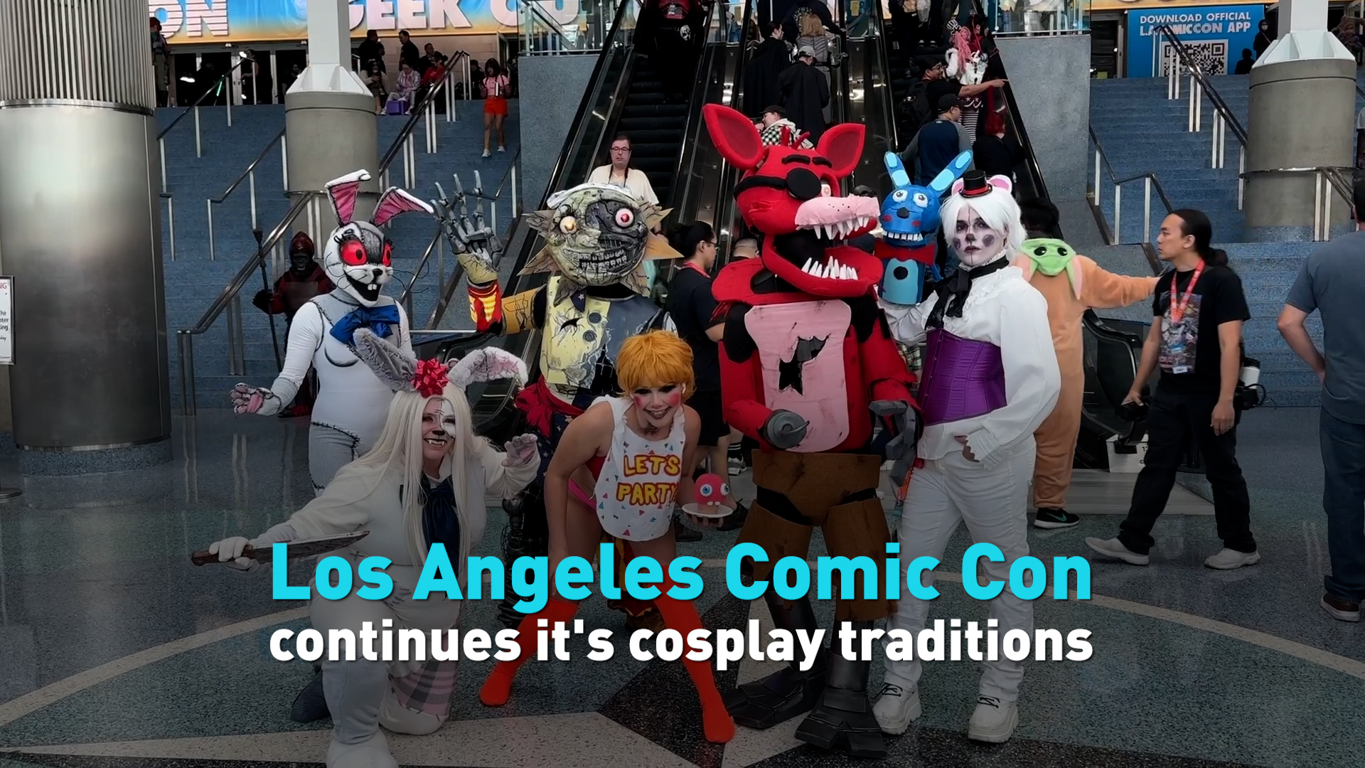 Los Angeles Comic Con continues it's cosplay traditions CGTN