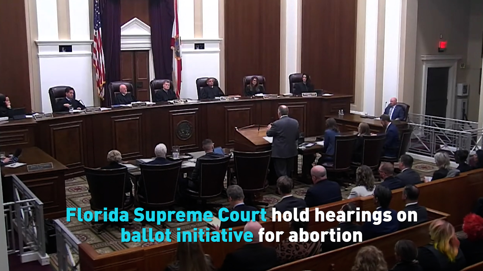 Florida Supreme Court Hold Hearings On Ballot Initiative For Abortion ...