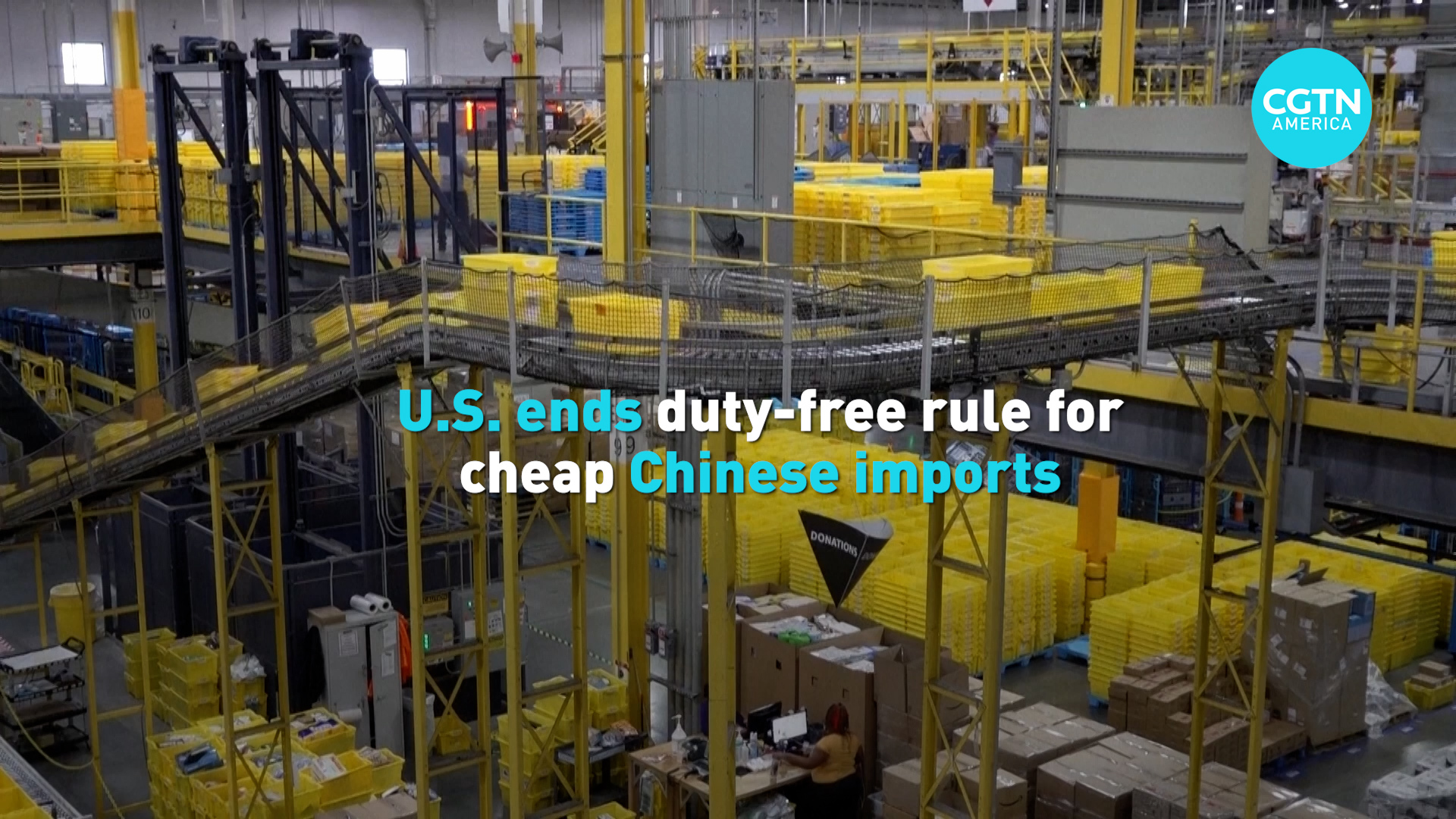U.S. ends duty-free rule for cheap Chinese imports