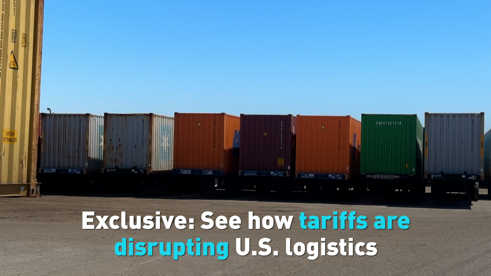 Exclusive: See how tariffs are disrupting U.S. logistics