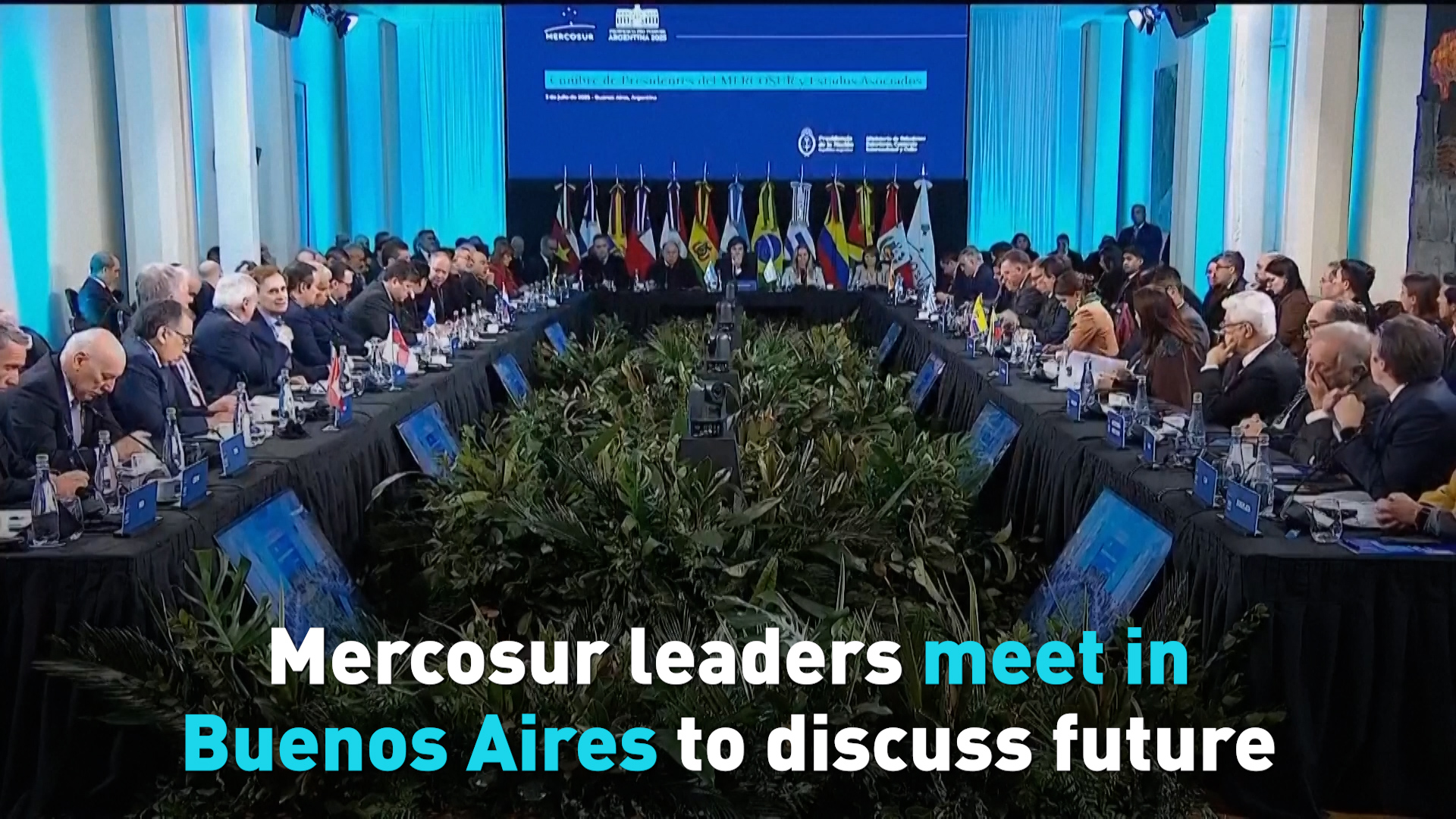 Mercosur leaders meet in Buenos Aires to discuss future