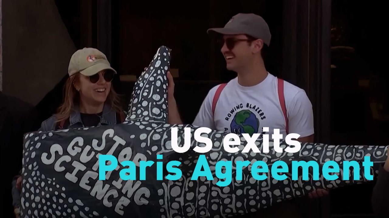 US exits Paris Agreement - CGTN