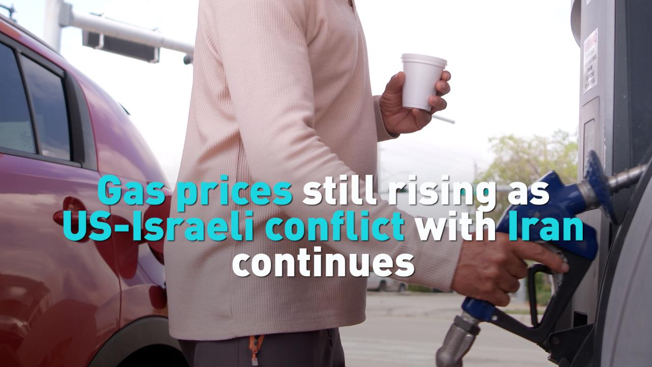 Gas prices still rising as US-Israeli conflict with Iran continues
