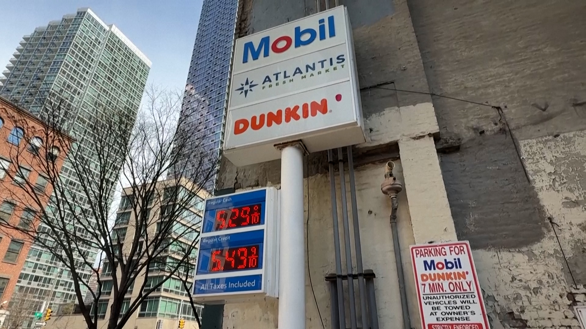 Gas is over $4 a gallon in some parts of US