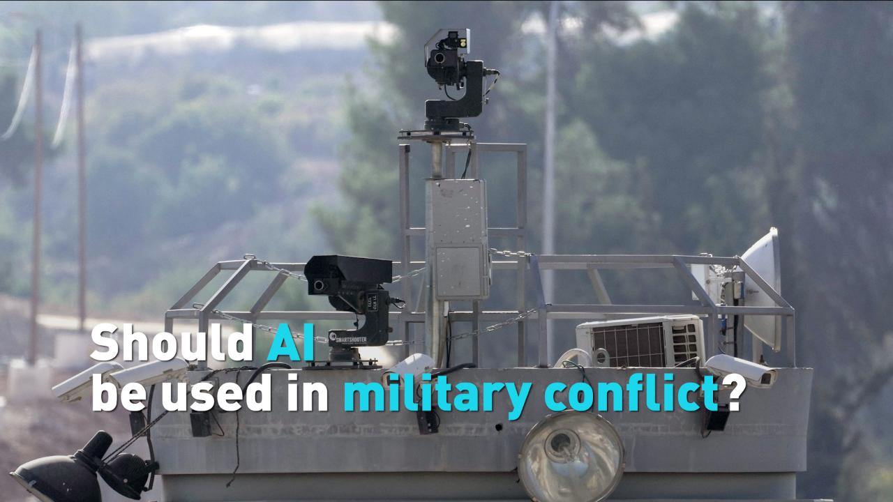 Should AI be used in military conflict?