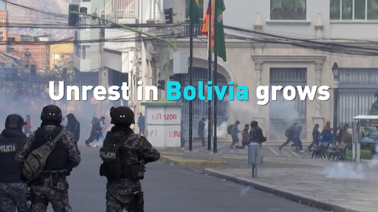 Unrest in Bolivia grows