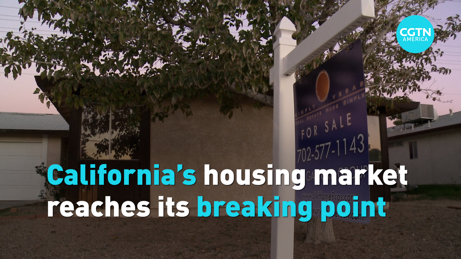 California's housing market reaches its breaking point
