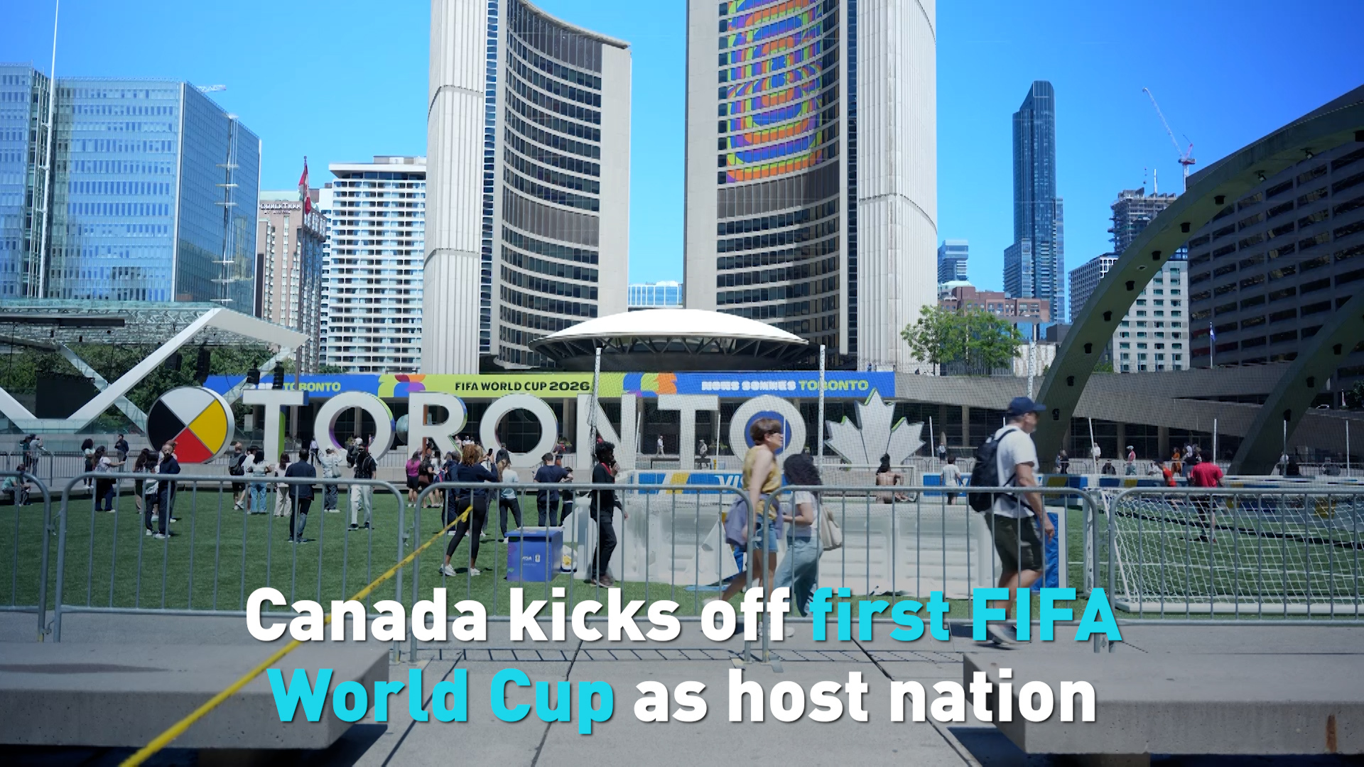 Canada kicks off first FIFA World Cup as host nation