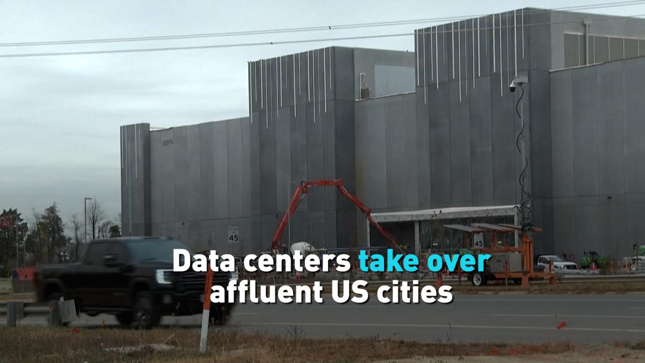 Data centers take over affluent US cities