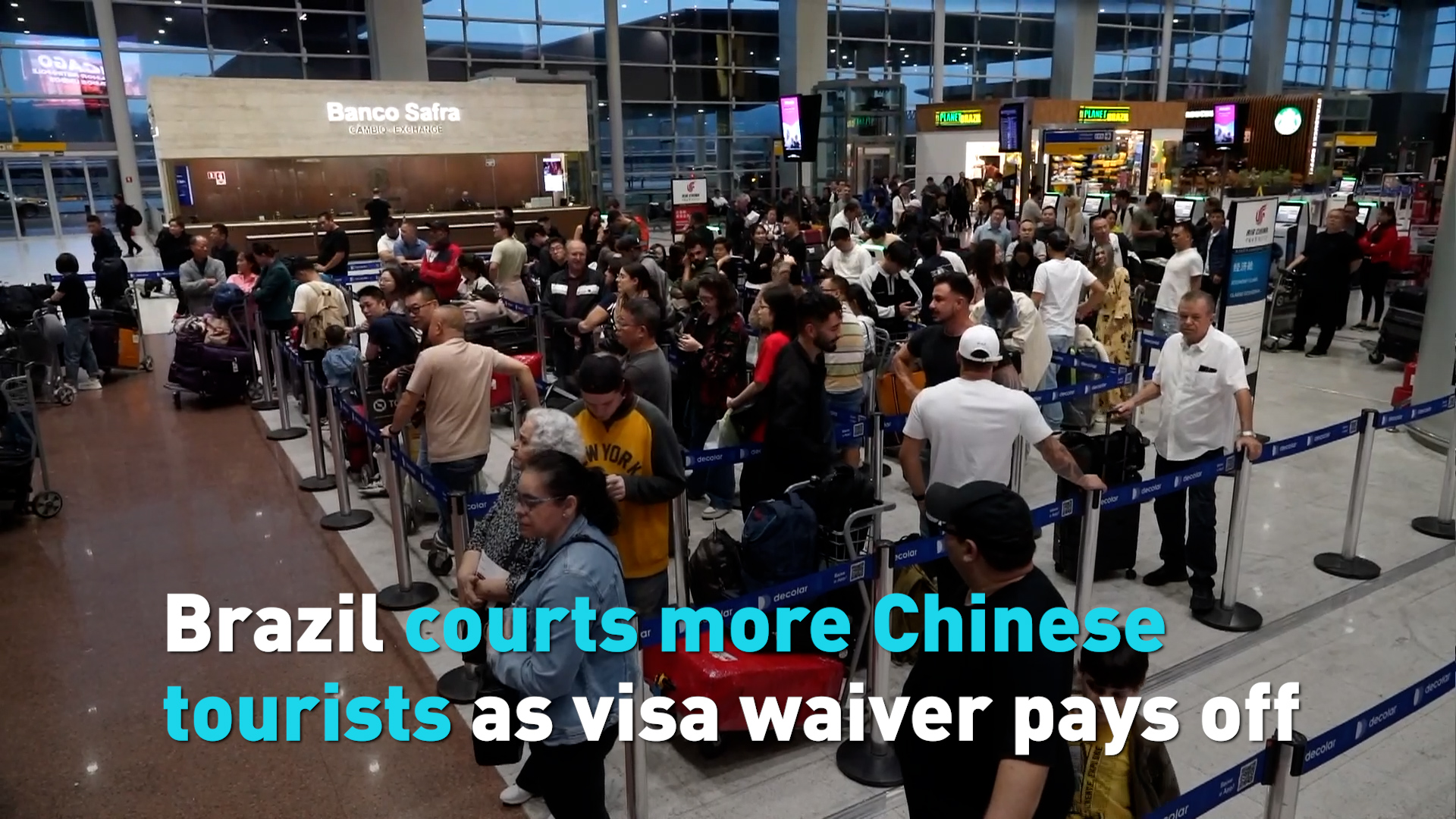 Brazil courts more Chinese tourists as visa waiver pays off