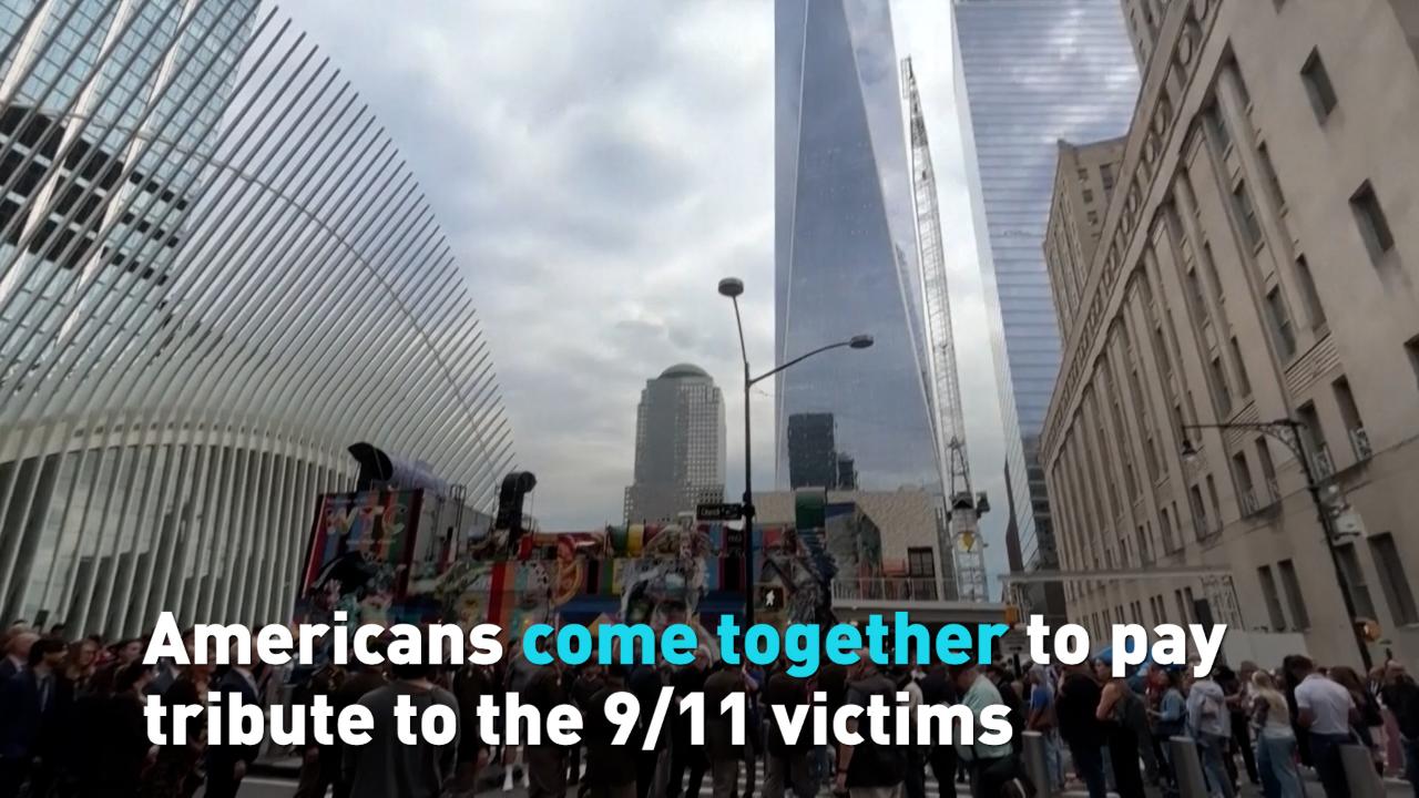 America comes together to remember the 9/11 victims 25 years later
