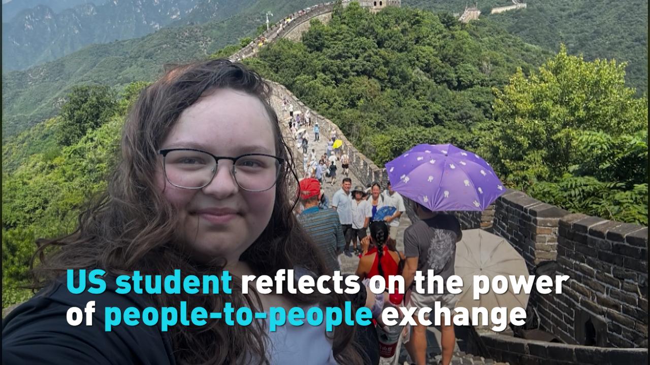 US student reflects on the power of people-to-people exchange