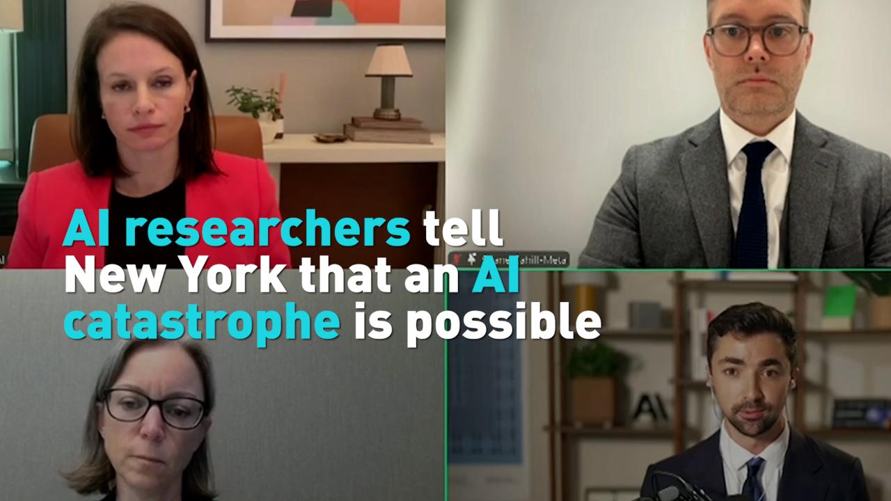 AI researchers tell New York that an AI catastrophe is possible